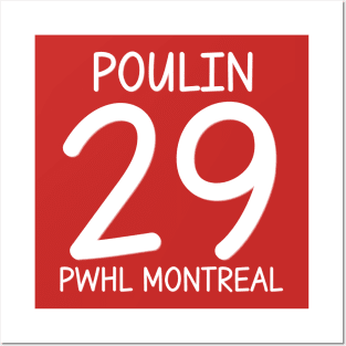 Poultn 29 PWHL Montrel Posters and Art